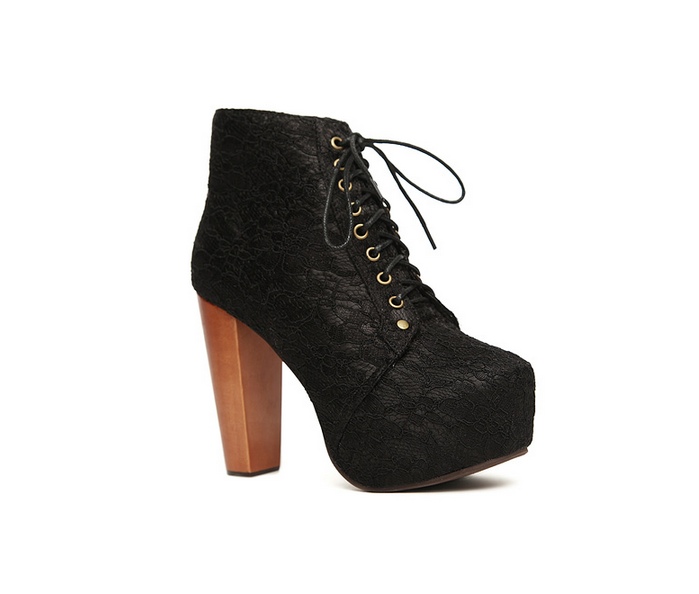asos black bootie
